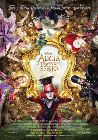 Poster Oficial para 'Alicia a Traves del Espejo'